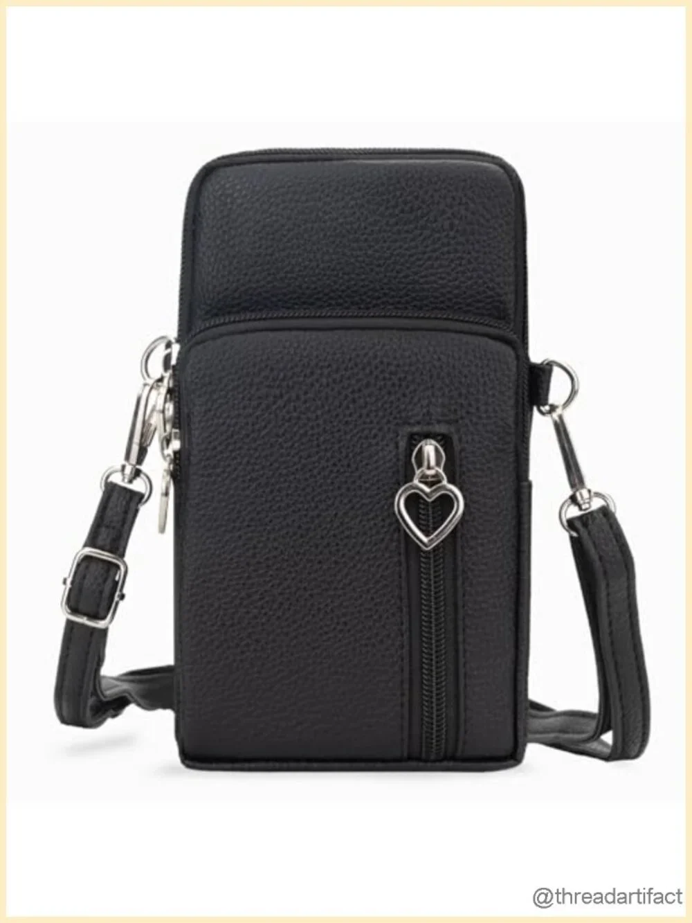 Small Crossbody Bag for Women - Mini Phone Purse with Wallet - Nylon Arm Bag